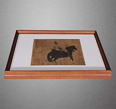 潼南书画装裱配框服务案例